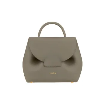 Polene Cow Leather Crossbody Handbags Women's Dark Green