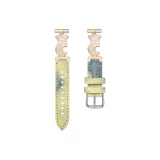 [Star Moon Pink Yellow]Denim Yellow