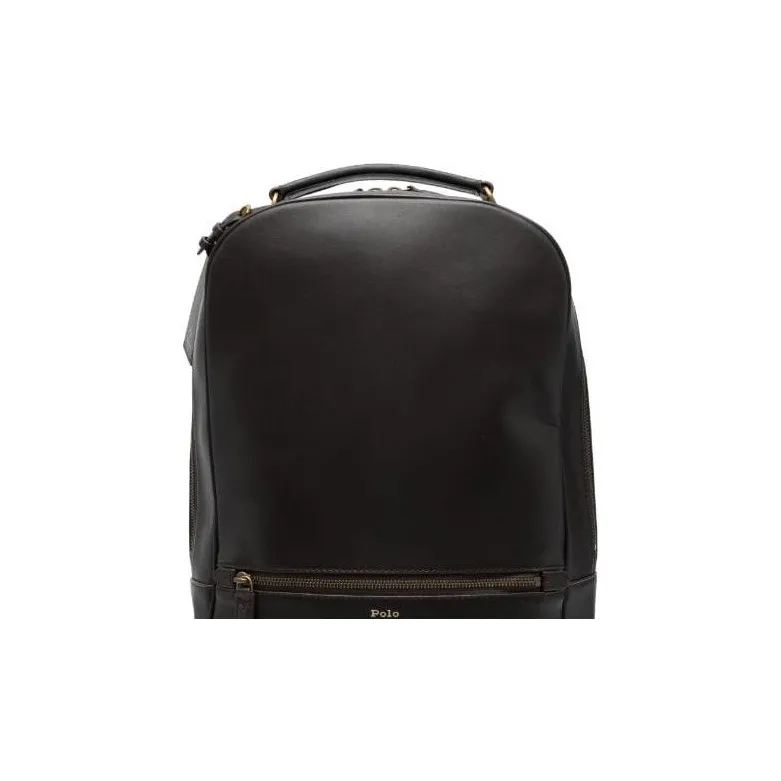 Polo Ralph Lauren Calfskin Backpack Regular Men's Black-2