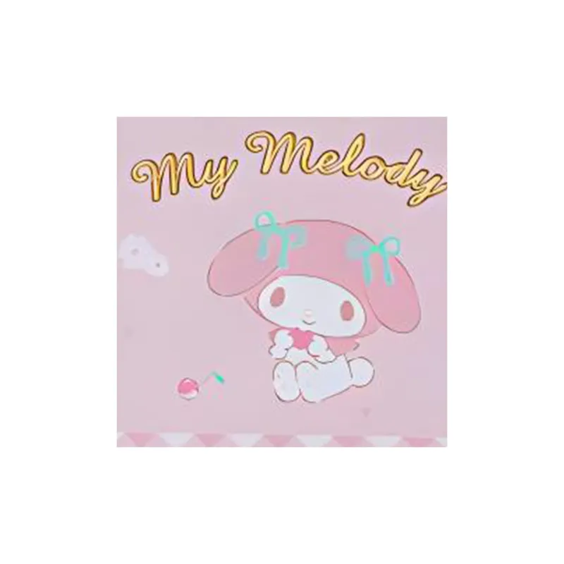 Sanrio PU Patch PVC Document Wallet Card Holders Regular Women's Light Pink-3