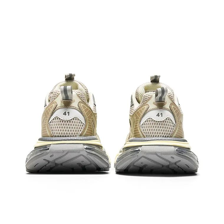 BASLS Fashion Casual Shoes Ankerle Breathable Height Increase Low Top Chunky Sneakers Unisex-44