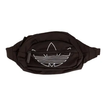 Adidas Polyester Fanny Pack Regular Unisex Black & White