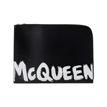 Alexander McQueen Logo Document Holder
