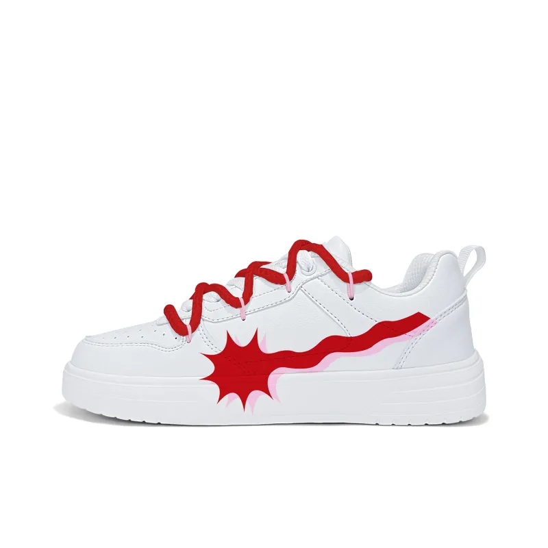 Cold Cicadas Yesterday Slip Resistant Lightweight Breathable Low Top Skateboard Shoes Unisex-5