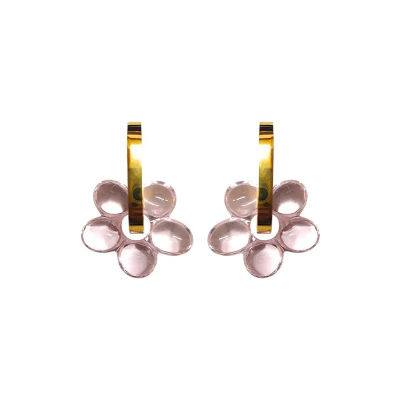 JOLLY SEASONS Colored Glaze Jade Earrings Women's-6