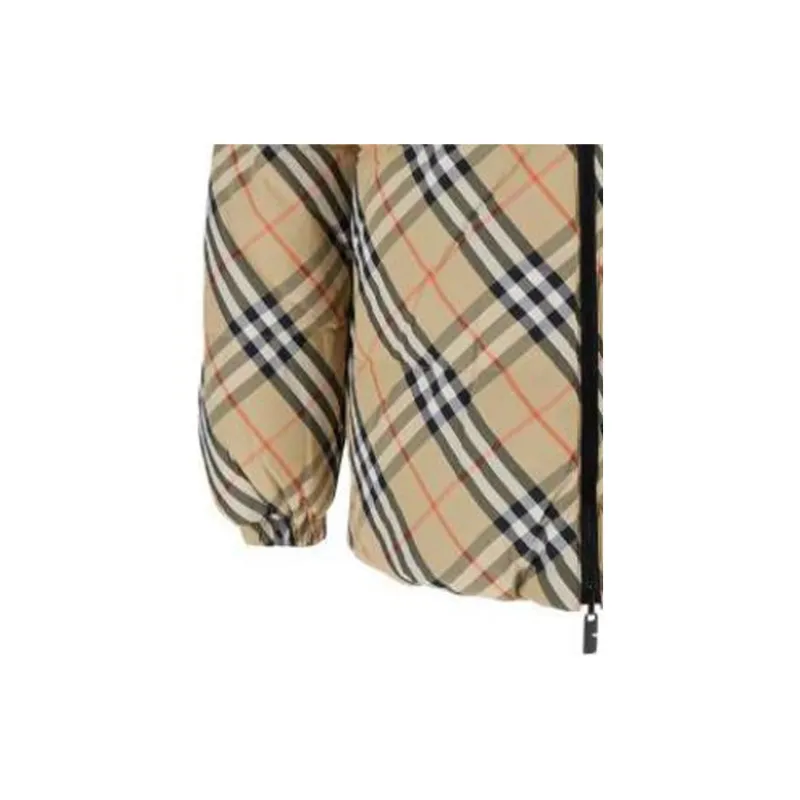 Burberry Reversible Check Nylon Puffer Jacket-6