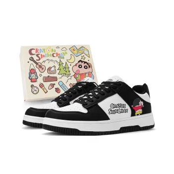 Crayon Shinchan Abrasion Resistant Slip Resistant Low Top Skateboard Shoes