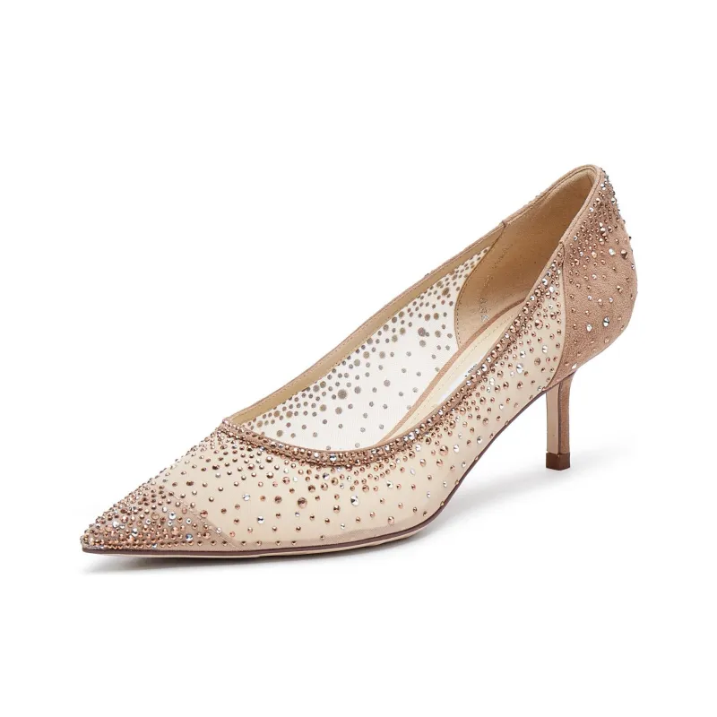 Staccato Starry Fairy Shoes Slim Heel Wedding Shoes High Heels 6CM Women's-1