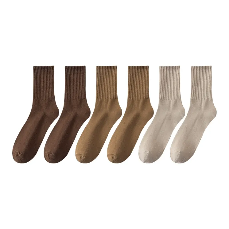 MIIOW Knee High Socks Men's 6 Pack-27