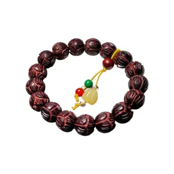 CHENTANMUZUO Pterocarpus Wooden Bracelets Unisex