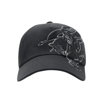 Burberry Polyester Baseball Caps Men's Charcoal