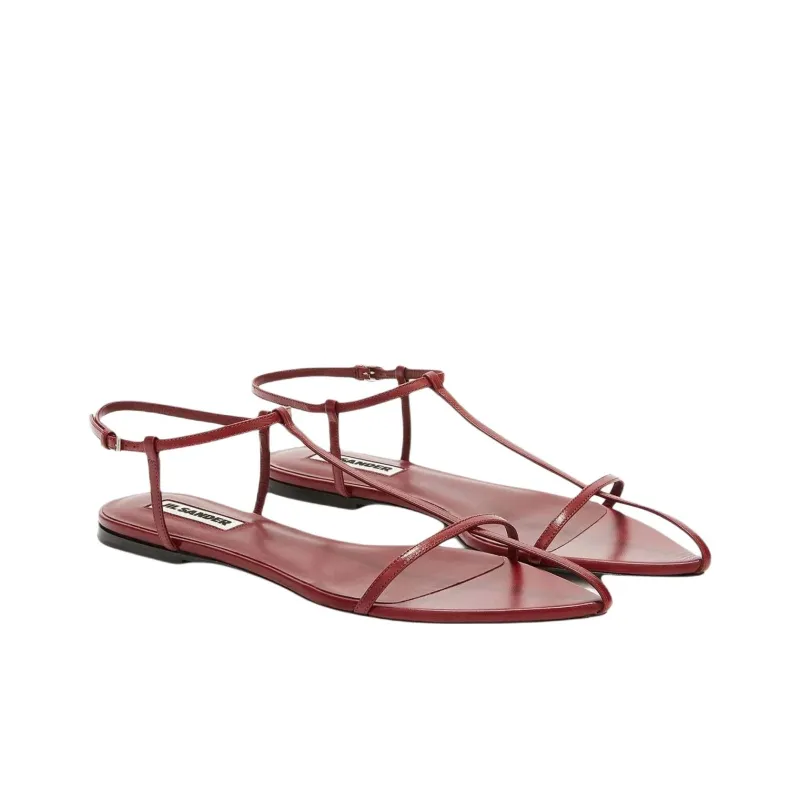 JIL SANDER New Tripon Pointed Toe Sandals Women's-1
