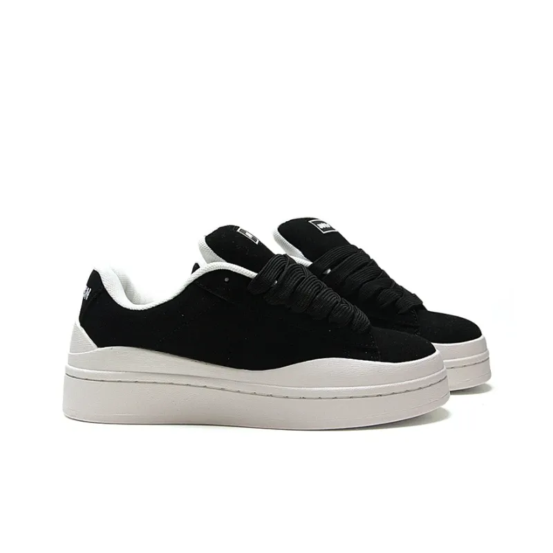 STUR YSN Low Top Skateboard Shoes Women's Black-3