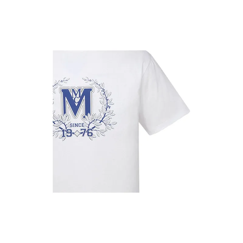 MCM T-Shirts Men White-2
