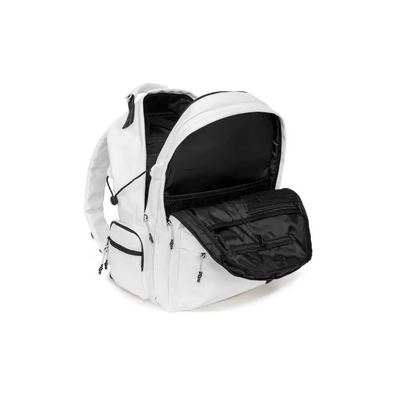 Pepsi Membrana Dermalis Backpack Laptop Bag Large Size Unisex White/Black-5