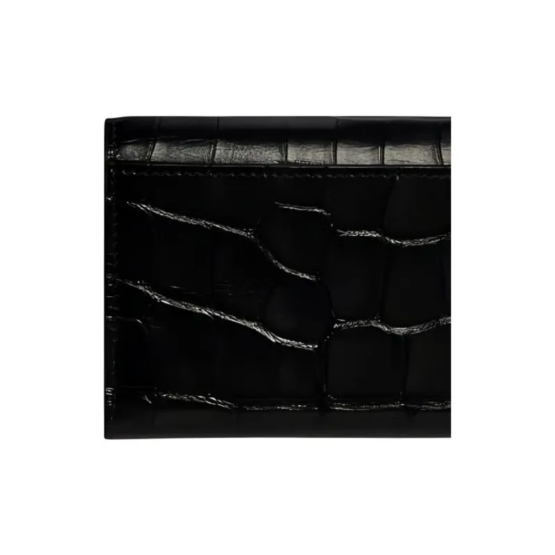 Balenciaga Gossip Calfskin Wallet Mini Women's Black-5