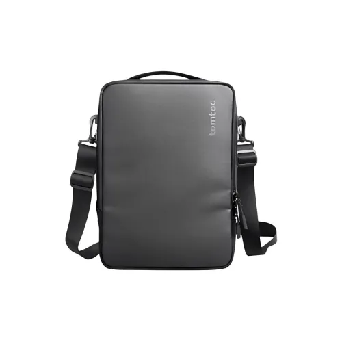 Tomtoc Nylon Handbag Unisex Obsidian Black