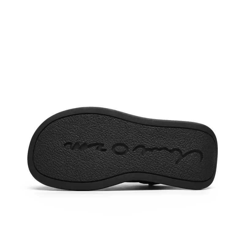 Hong Kong Meng Slip Resistant Water Resistant And Wear Resistant Low Top Skateboard Shoes Unisex Black-6