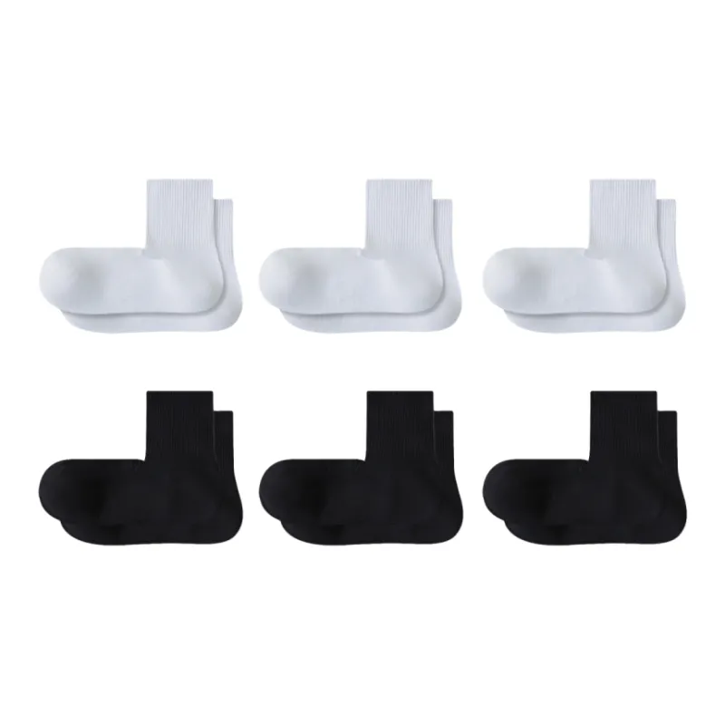 MOJICUSHERCO Mid-Calf Socks Men's 6 Pack-21