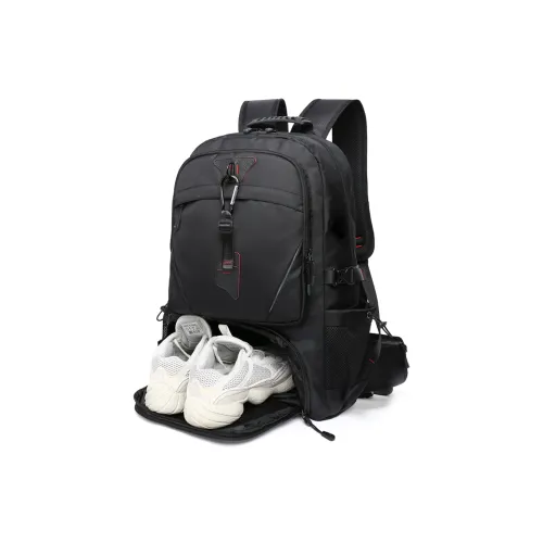 MOYYI Oxford Backpack Computer Backpack Mountaineering Travel Bag Large Size Men
s Black