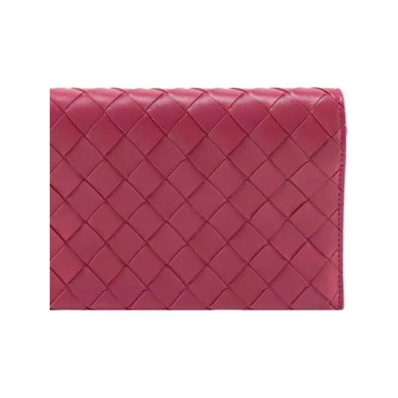 Bottega Veneta Sheepskin Shoulder Bag, Crossbody Bag, Wallet Women's Pink-4