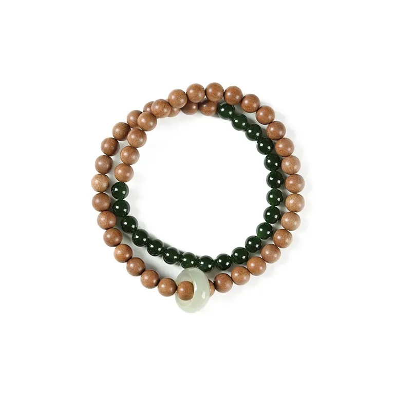 SHUZHUO Ice Glutinous Jadeite Bracelets Unisex-3