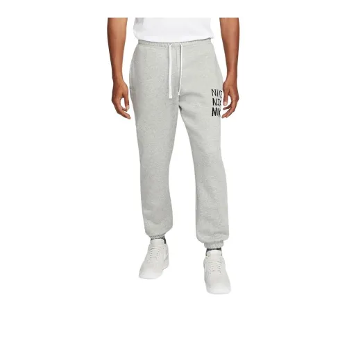 Nike Knitted Sports Pants Men's Dark Gray