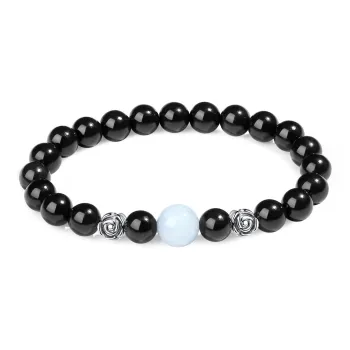 PUTUOSHANWENCHUANG Ebony Bracelets Unisex
