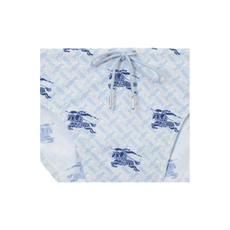 Burberry Ekd Monogram Drawcord Swim Briefs-1