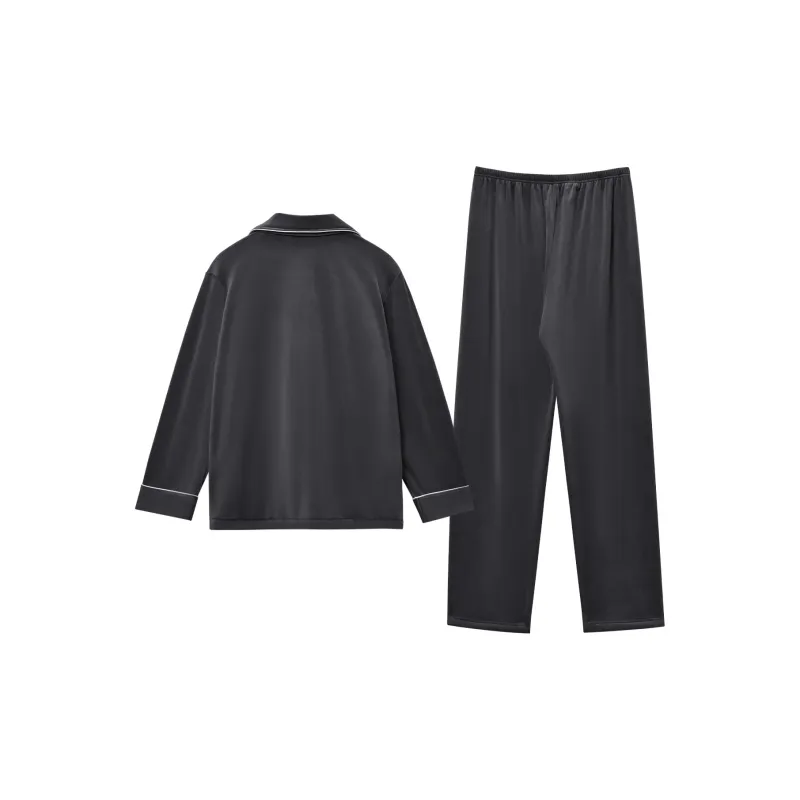 Skechers Pajama Set Men's Dark Gray-1