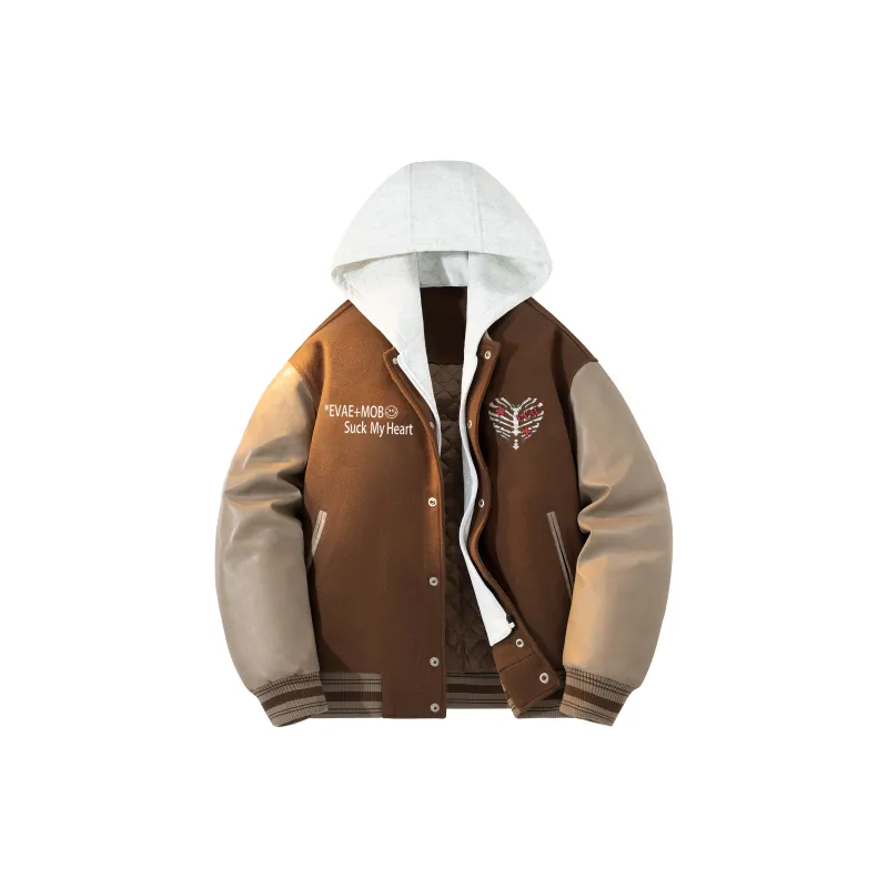 *EVAE+MOB Baseball Jacket Unisex-16