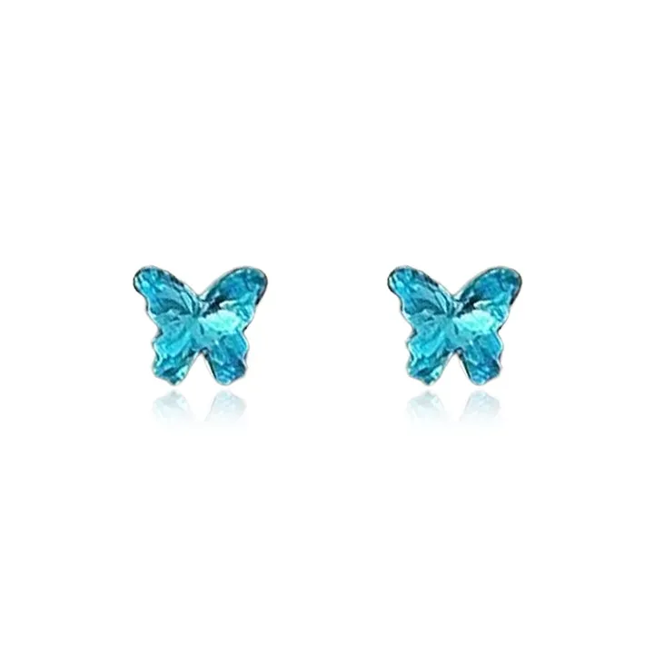 WANLIACC Alloy Stud Earrings Women's-7