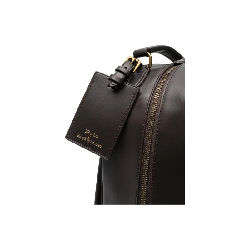 Polo Ralph Lauren Calfskin Backpack Regular Men's Black-4