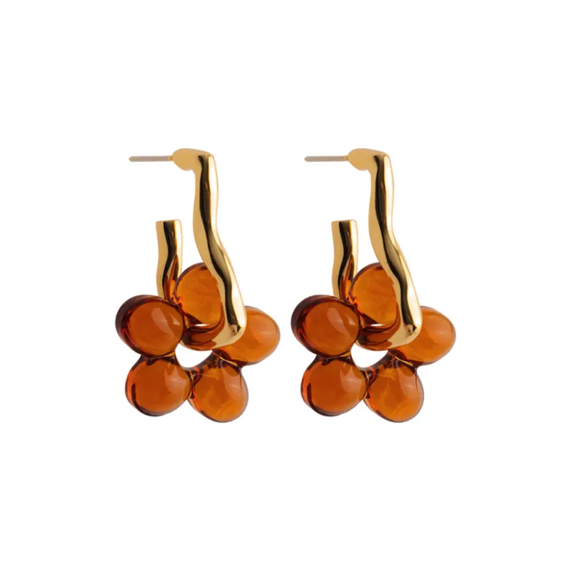 JOLLY SEASONS Colored Glaze Jade Earrings Women's-0