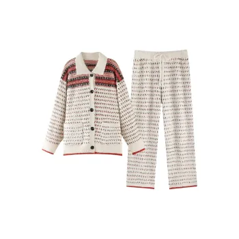 ZumashL Pajama Set Women's Giverny Gardens