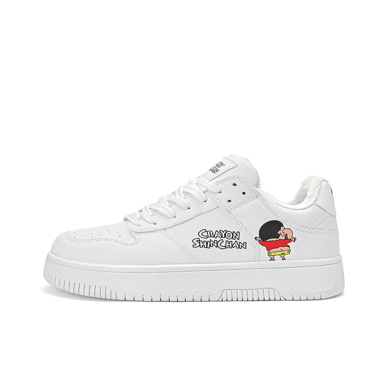 Crayon Shinchan Abrasion Resistant Slip Resistant Low Top Skateboard Shoes-18