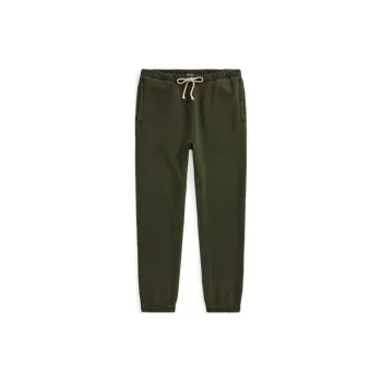 Polo Ralph Lauren SS25 Knitted Sports Pants Unisex Brown Green