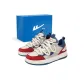 Medium Gray Blue Red