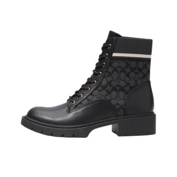 COACH Ankle Boots 2.5cm Women's Black