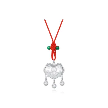 MIAOYINGE 999 Fine Silver Baby Sterling Silver Necklaces Kids'