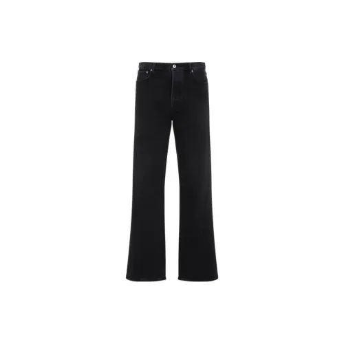 OFF-WHITE Diagonal Outline Relaxed Jeans