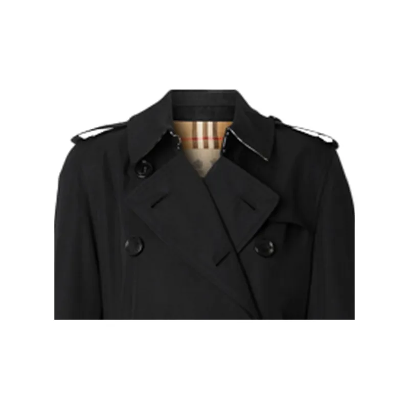 Burberry Trench Coat Women's Black-4