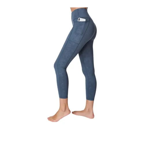 Sweaty Betty Athletic Trousers Women's Blue Vine Relief Print