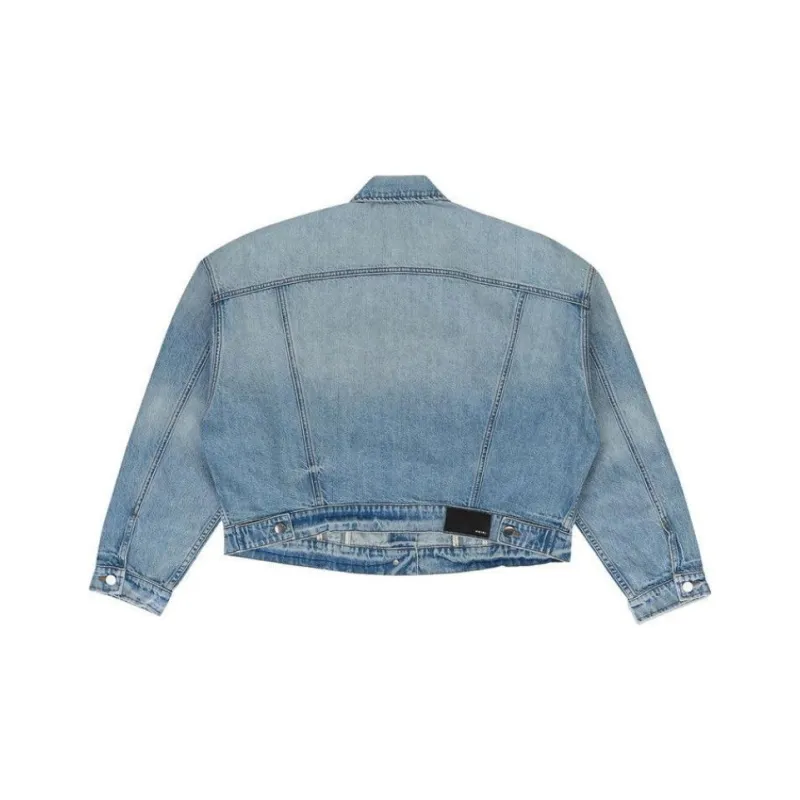 AMIRI Oversized Trucker Denim Jackets 'Clay Indigo'-1