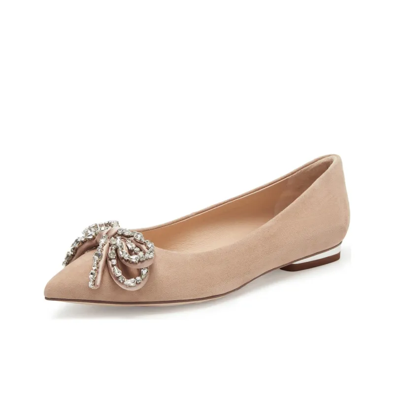 Staccato Velour Dream Mirror Casual Single Shoes 1.5cm Women's-5