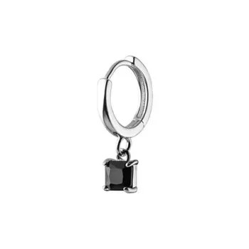 ZWU 925 Silver Needles Earrings Unisex