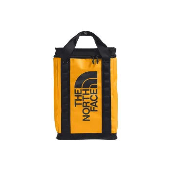 THE NORTH FACE Recycled Polyester Backpack Large Size Unisex Summit Gold & Black