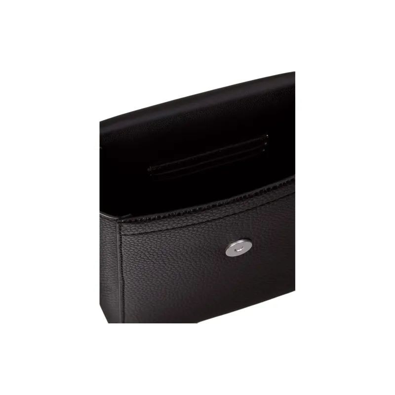 CALVIN KLEIN Minimal Collection PU Cell Phone Pouch Shoulder Bag Crossbody Bag Women's Black-2