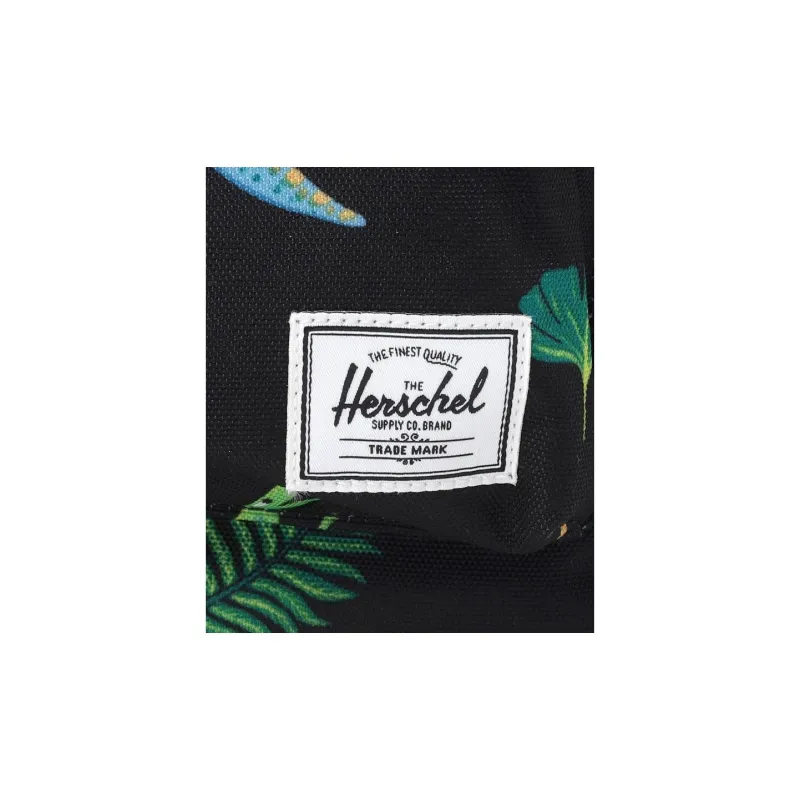 Herschel Polyester Backpack Men's Dinosaur Jungle Black-4