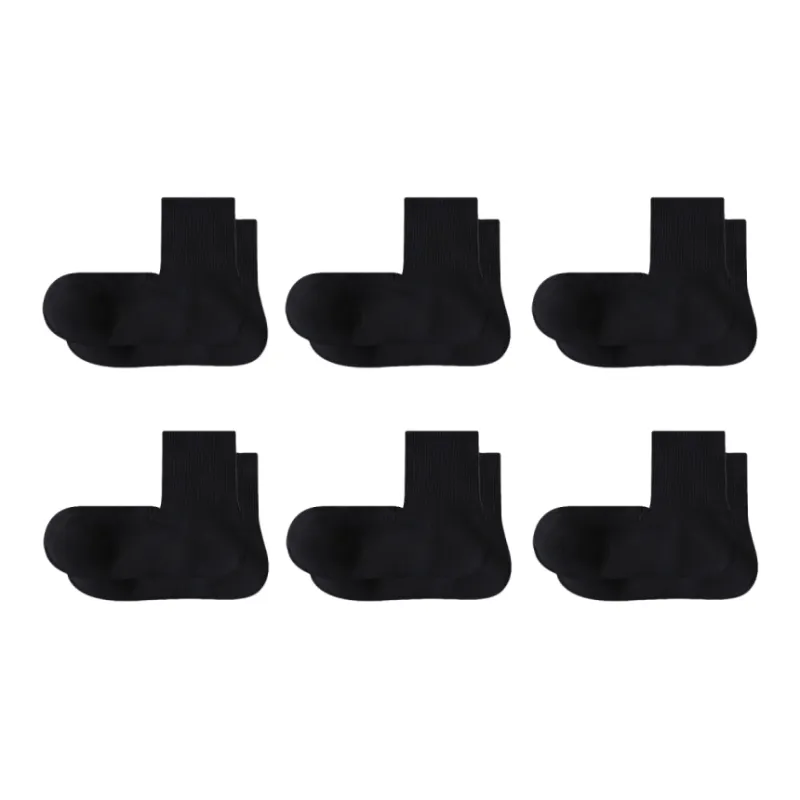 MOJICUSHERCO Mid-Calf Socks Men's 6 Pack-12